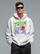Men's printed hooded sweatshirt